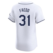 Alex Faedo Men's Tampa Bay Rays Home Jersey - White Elite