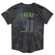 Alex Faedo Toddler Tampa Bay Rays 2024 City Connect Jersey - Charcoal Limited