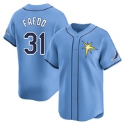 Alex Faedo Youth Tampa Bay Rays Alternate Jersey - Light Blue Limited