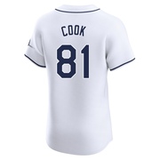 Alexander Cook Men's Tampa Bay Rays Home Jersey - White Elite