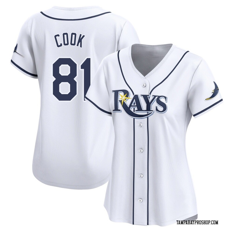 Alexander Cook Women's Tampa Bay Rays Home Jersey - White Limited