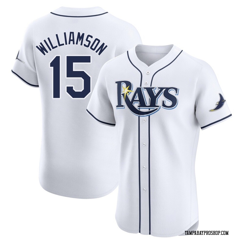 Ben Williamson Men's Tampa Bay Rays Home Jersey - White Elite