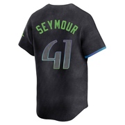 Bob Seymour Men's Tampa Bay Rays 2024 City Connect Jersey - Charcoal Limited