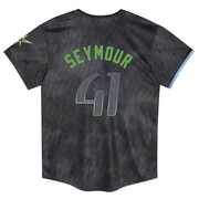 Bob Seymour Toddler Tampa Bay Rays 2024 City Connect Jersey - Charcoal Limited