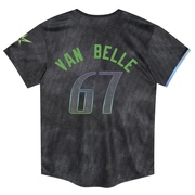 Brian Van Belle Toddler Tampa Bay Rays 2024 City Connect Jersey - Charcoal Limited