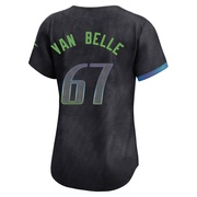 Brian Van Belle Women's Tampa Bay Rays 2024 City Connect Jersey - Charcoal Limited