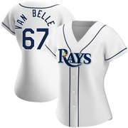 Brian Van Belle Women's Tampa Bay Rays Home Jersey - White Replica