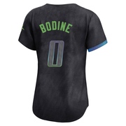 Caden Bodine Women's Tampa Bay Rays 2024 City Connect Jersey - Charcoal Limited