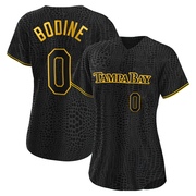Caden Bodine Women's Tampa Bay Rays Snake Skin City Jersey - Black Replica