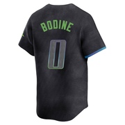 Caden Bodine Youth Tampa Bay Rays 2024 City Connect Jersey - Charcoal Limited