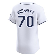 Caleb Boushley Men's Tampa Bay Rays Home Jersey - White Elite