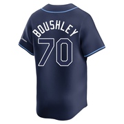 Caleb Boushley Youth Tampa Bay Rays Away Jersey - Navy Limited