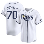 Caleb Boushley Youth Tampa Bay Rays Home Jersey - White Limited