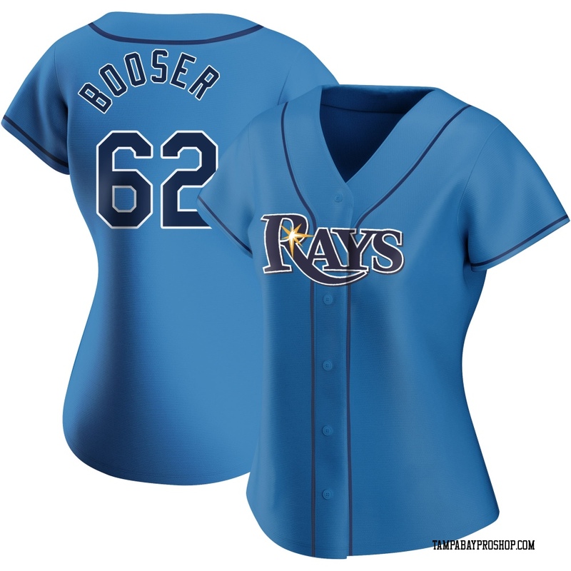 Cam Booser Women's Tampa Bay Rays Alternate Jersey - Light Blue Replica