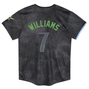 Carson Williams Toddler Tampa Bay Rays 2024 City Connect Jersey - Charcoal Limited