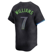 Carson Williams Youth Tampa Bay Rays 2024 City Connect Jersey - Charcoal Limited