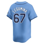 Casey Legumina Men's Tampa Bay Rays Alternate Jersey - Light Blue Limited