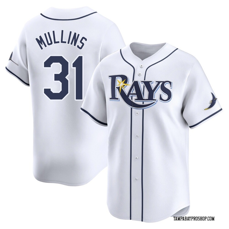 Cedric Mullins Youth Tampa Bay Rays Home Jersey - White Limited