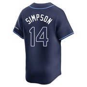 Chandler Simpson Youth Tampa Bay Rays Away Jersey - Navy Limited