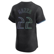 Chris Mazza Men's Tampa Bay Rays 2024 City Connect Jersey - Charcoal Elite