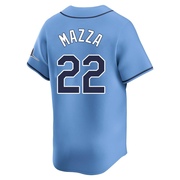 Chris Mazza Youth Tampa Bay Rays Alternate Jersey - Light Blue Limited