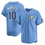 Coco Montes Youth Tampa Bay Rays Alternate Jersey - Light Blue Limited