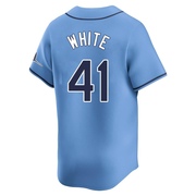 Colby White Men's Tampa Bay Rays Alternate Jersey - Light Blue Limited