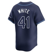 Colby White Men's Tampa Bay Rays Away Jersey - Navy Limited