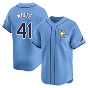 Colby White Youth Tampa Bay Rays Alternate Jersey - Light Blue Limited