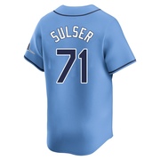 Cole Sulser Youth Tampa Bay Rays Alternate Jersey - Light Blue Limited
