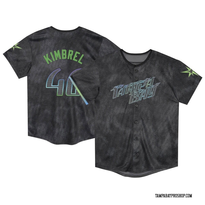 Craig Kimbrel Toddler Tampa Bay Rays 2024 City Connect Jersey - Charcoal Limited