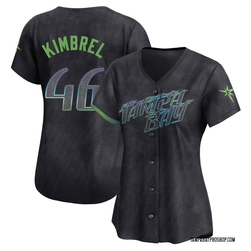 Craig Kimbrel Women's Tampa Bay Rays 2024 City Connect Jersey - Charcoal Limited