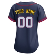 Custom Women's Tampa Bay Rays American League 2025 All-Star Edition Jersey - Navy Limited