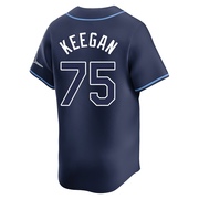 Dominic Keegan Men's Tampa Bay Rays Away Jersey - Navy Limited