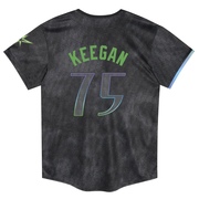 Dominic Keegan Toddler Tampa Bay Rays 2024 City Connect Jersey - Charcoal Limited