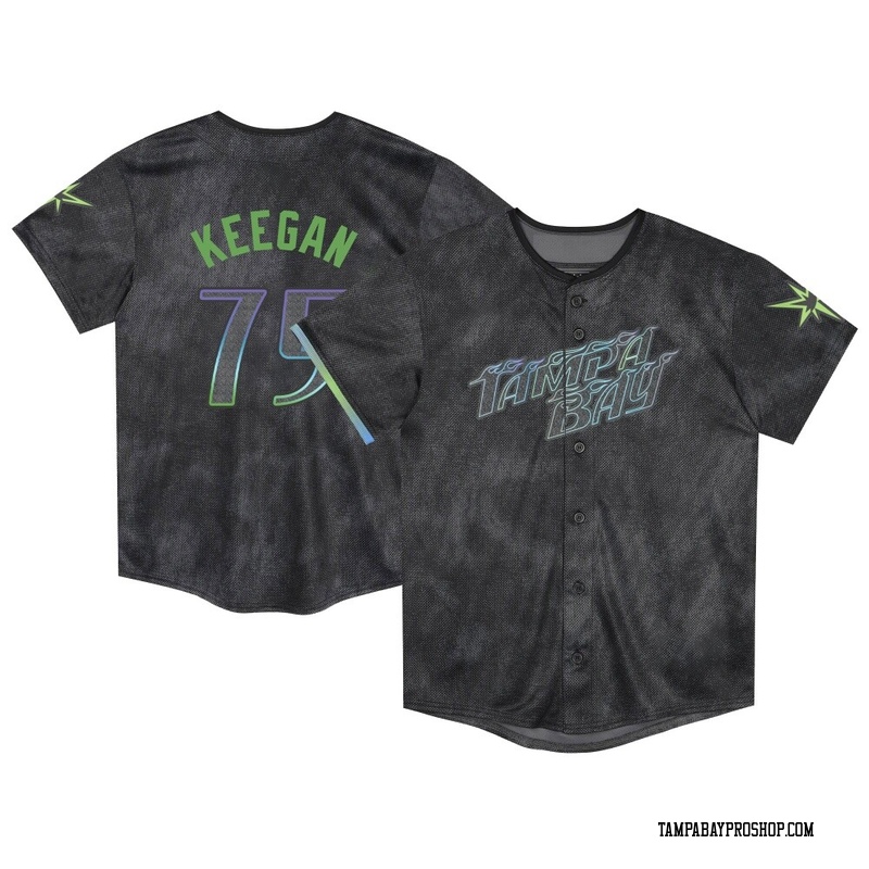 Dominic Keegan Toddler Tampa Bay Rays 2024 City Connect Jersey - Charcoal Limited