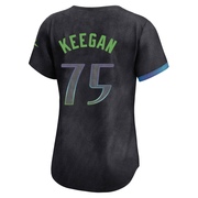 Dominic Keegan Women's Tampa Bay Rays 2024 City Connect Jersey - Charcoal Limited