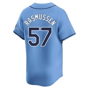 Drew Rasmussen Youth Tampa Bay Rays Alternate Jersey - Light Blue Limited
