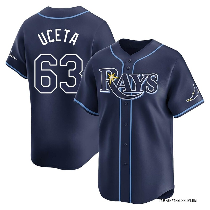 Edwin Uceta Youth Tampa Bay Rays Away Jersey - Navy Limited
