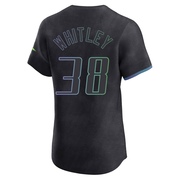 Forrest Whitley Men's Tampa Bay Rays 2024 City Connect Jersey - Charcoal Elite