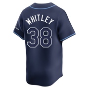Forrest Whitley Men's Tampa Bay Rays Away Jersey - Navy Limited