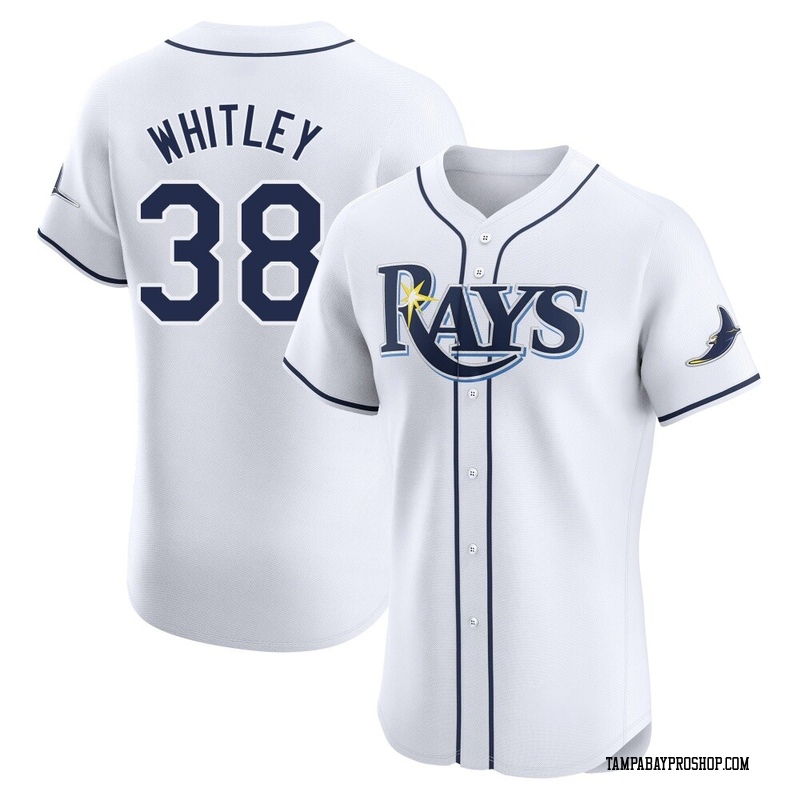 Forrest Whitley Men's Tampa Bay Rays Home Jersey - White Elite