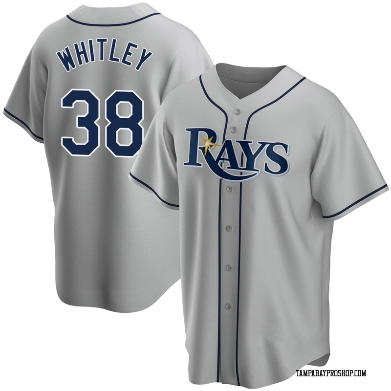 Forrest Whitley Men's Tampa Bay Rays Road Jersey - Gray Replica