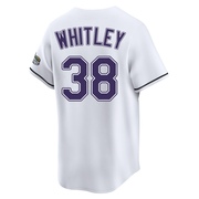 Forrest Whitley Men's Tampa Bay Rays Throwback Cooperstown Jersey - White Limited