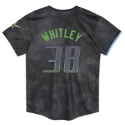 Forrest Whitley Toddler Tampa Bay Rays 2024 City Connect Jersey - Charcoal Limited