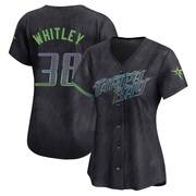 Forrest Whitley Women's Tampa Bay Rays 2024 City Connect Jersey - Charcoal Limited