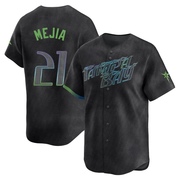 Francisco Mejia Men's Tampa Bay Rays 2024 City Connect Jersey - Charcoal Limited