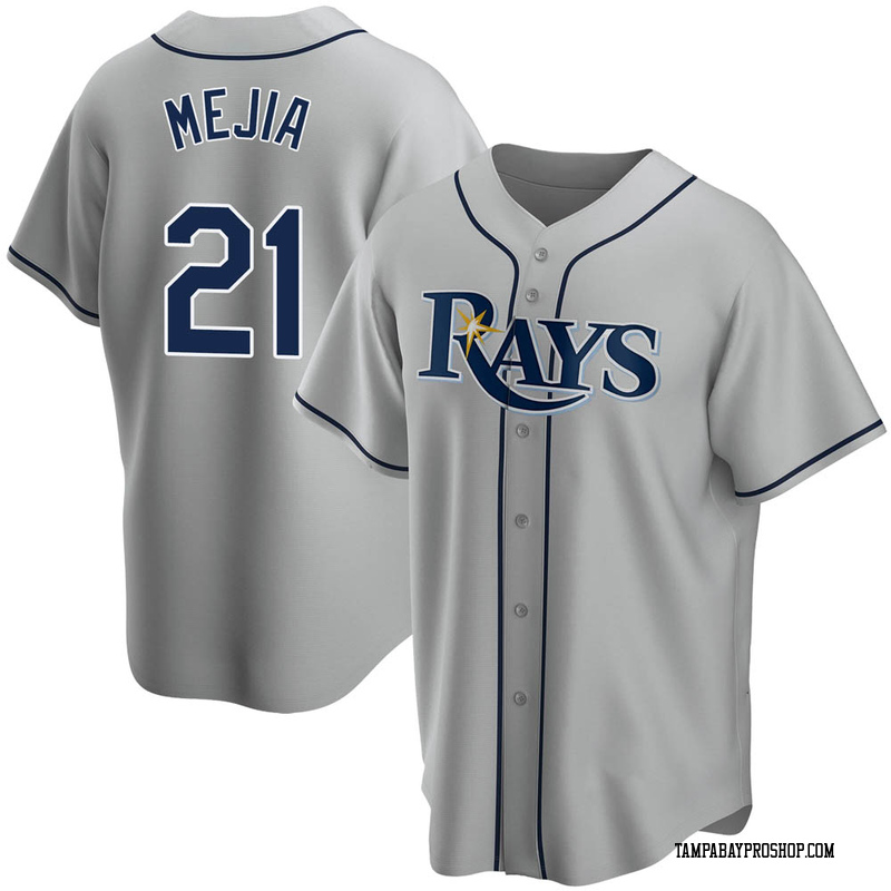 Francisco Mejia Youth Tampa Bay Rays Road Jersey - Gray Replica