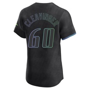 Garrett Cleavinger Men's Tampa Bay Rays 2024 City Connect Jersey - Charcoal Elite