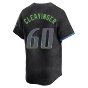 Garrett Cleavinger Men's Tampa Bay Rays 2024 City Connect Jersey - Charcoal Limited